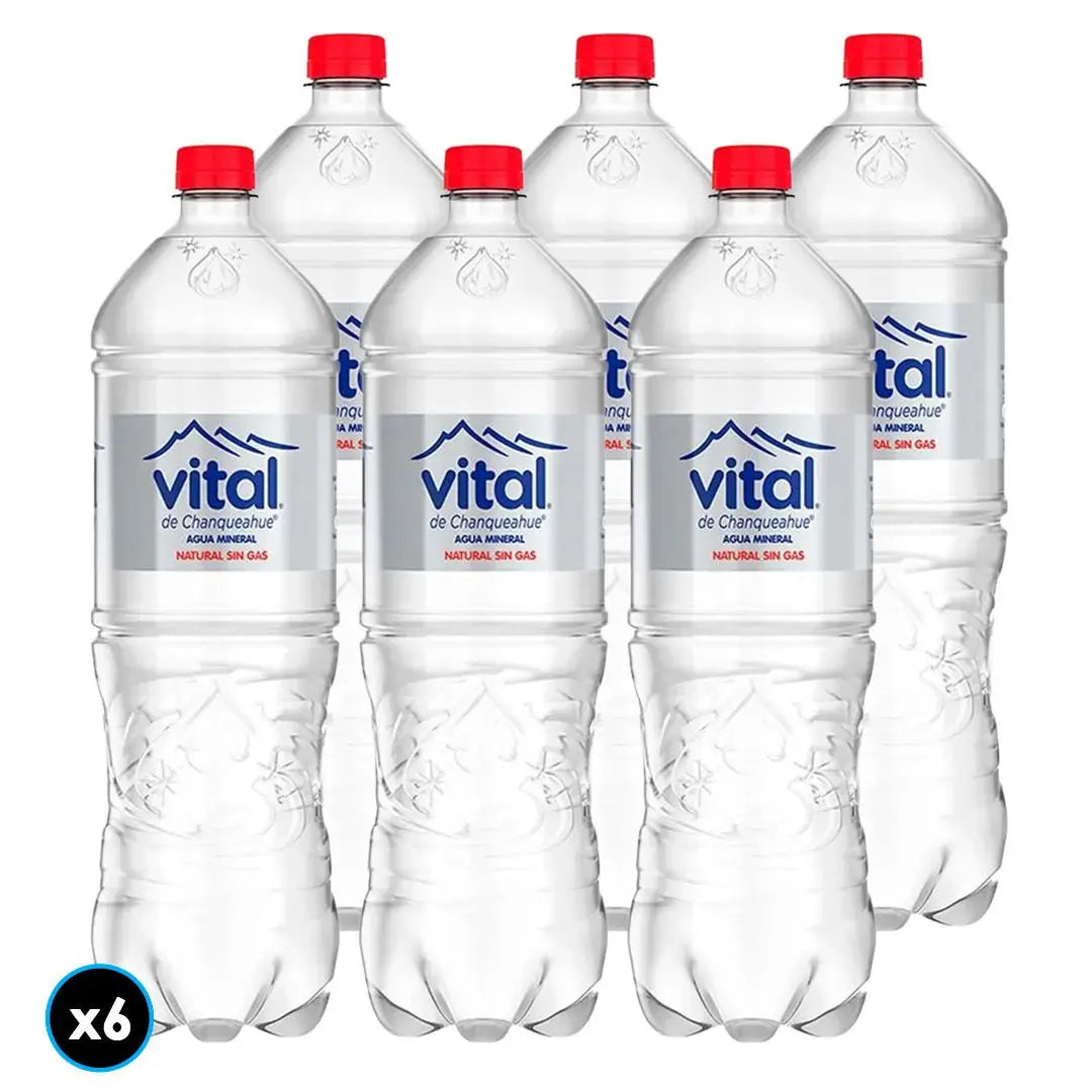 Agua Mineral Vital (1,6 Lts) Sin Gas x 6