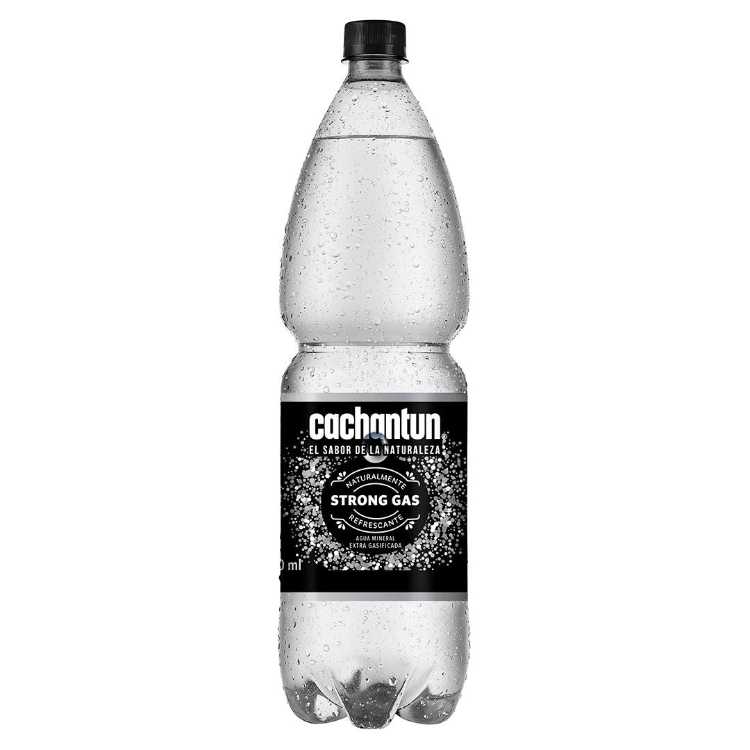 Agua Mineral Cachantun 1,6 Lts Strong Gas