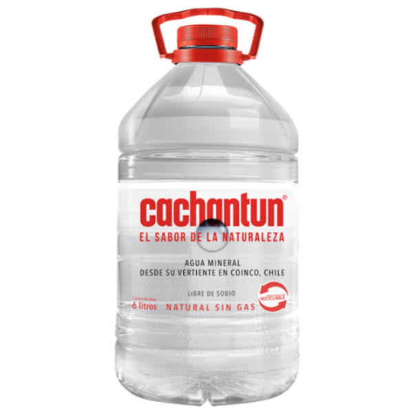 Agua Mineral Cachantun 6 Lts Bidon