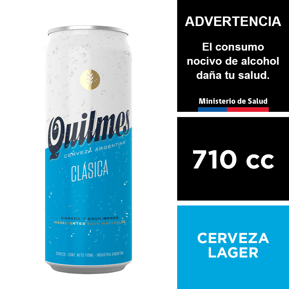 Cerveza Quilmes Lata 710 ml