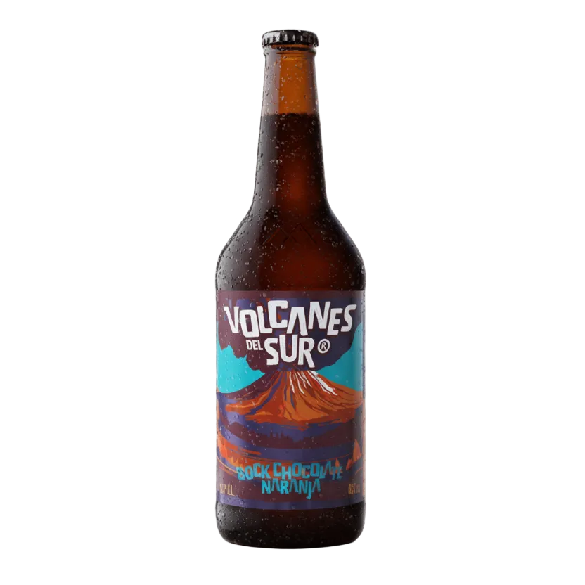 Cerveza Volcanes Botella 650 cc Bock Choc Nar