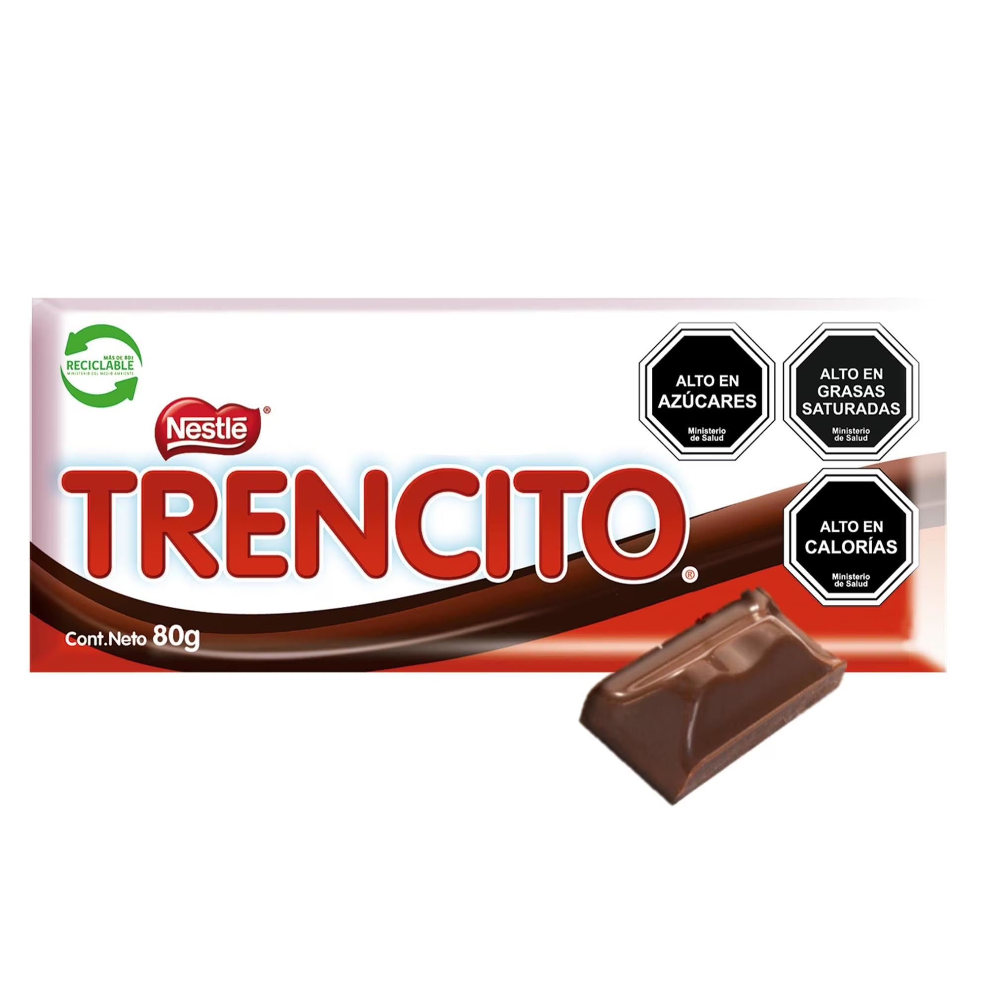 Chocolate Trencito 80 grs