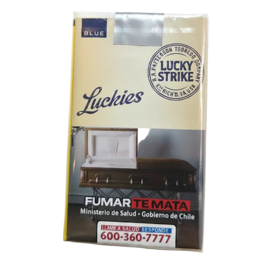 Cigarros Lucky Strike 20 un Sin Aditivos Blue SC