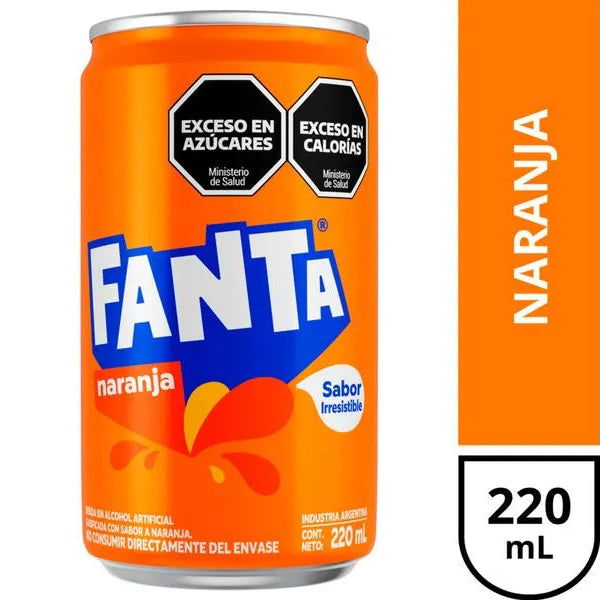 Fanta Naranja 220 ml lata