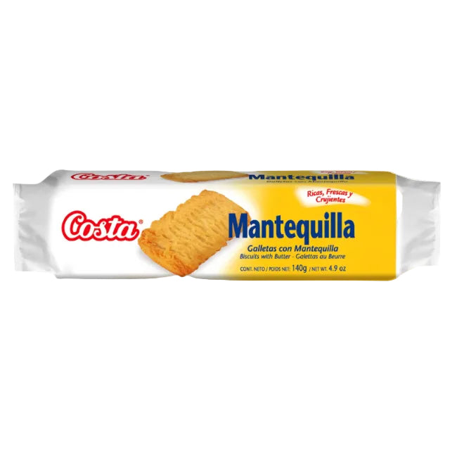 Galleta Costa 140 grs Mantequilla