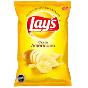 Papas Fritas Lays 250 grs Corte Americano