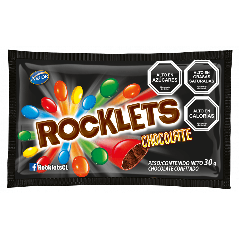 Rocklets 30 grs Negro