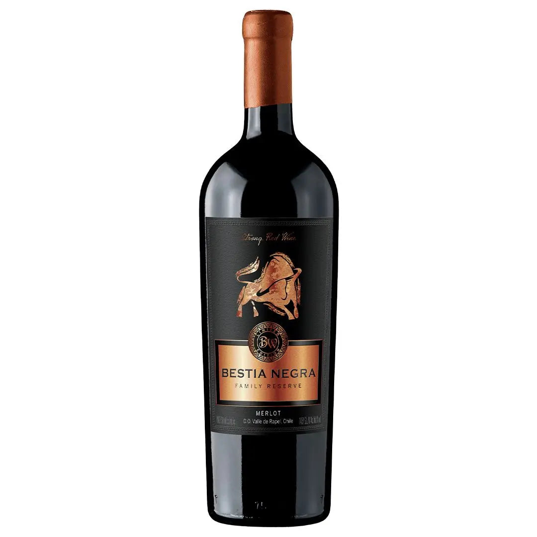Vino Bestia Negra 750 cc Merlot