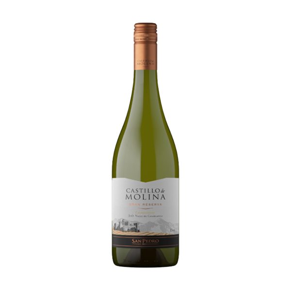 Vino Castillo de Molina Gran Rva 750 ml Chardonnay