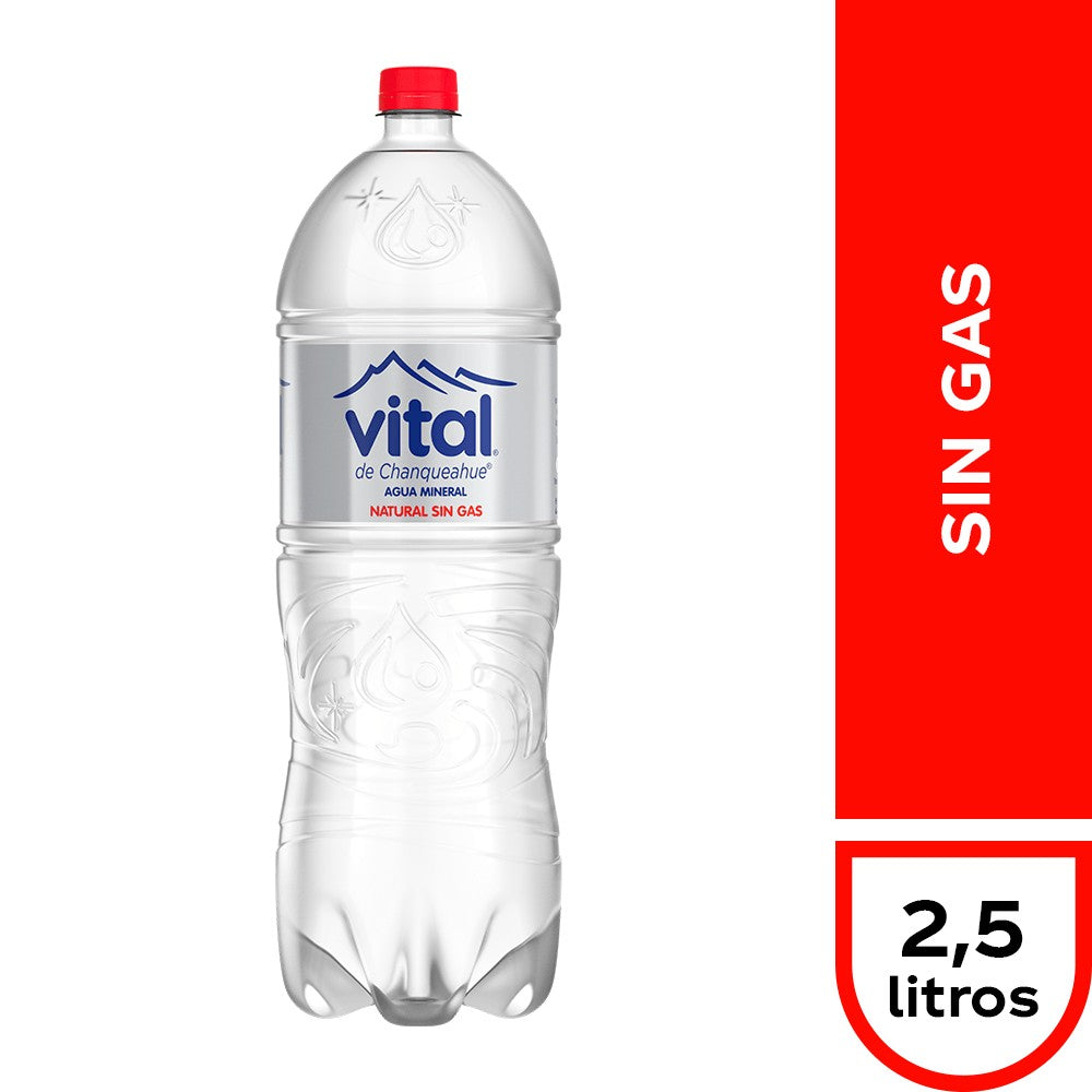 Agua Mineral Vital 2,5 Lts Sin Gas