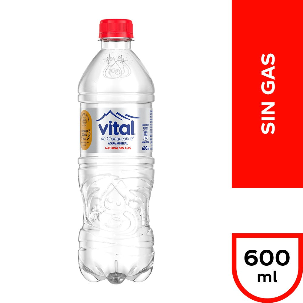 Agua Mineral Vital 600 ml sin gas