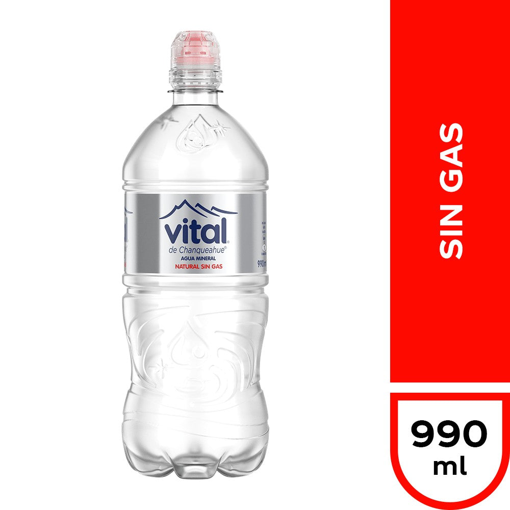 Agua Mineral Vital 990 ml sin gas