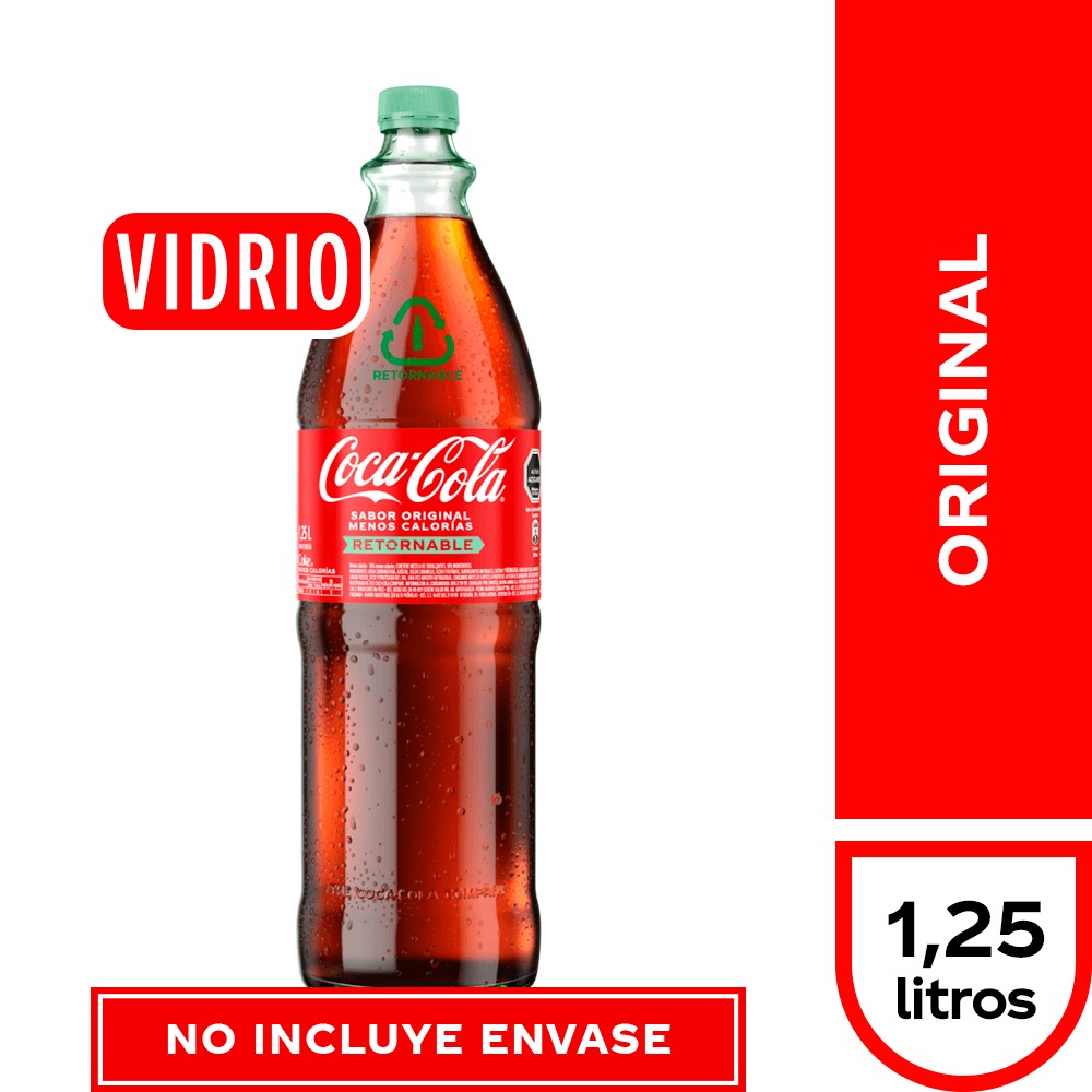 Coca Cola 1,25 Lts Retornable
