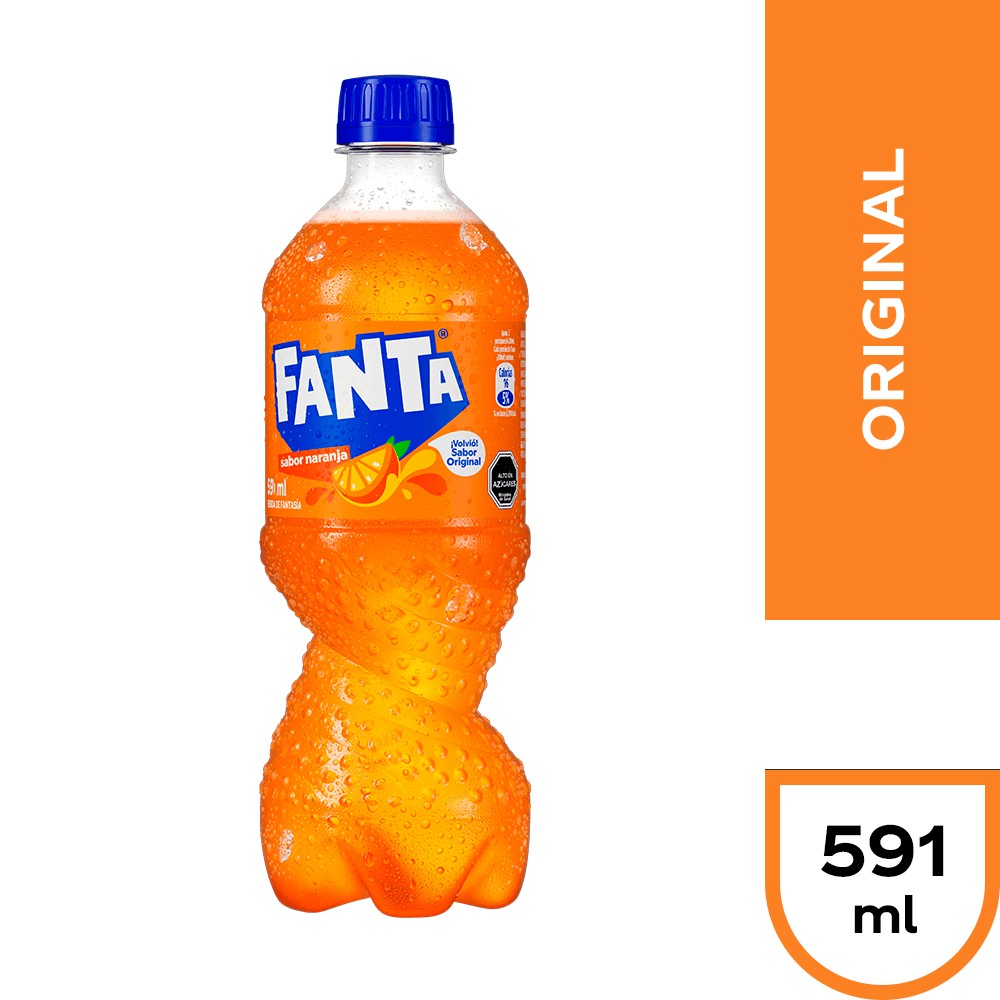 Fanta Naranja 591 ml