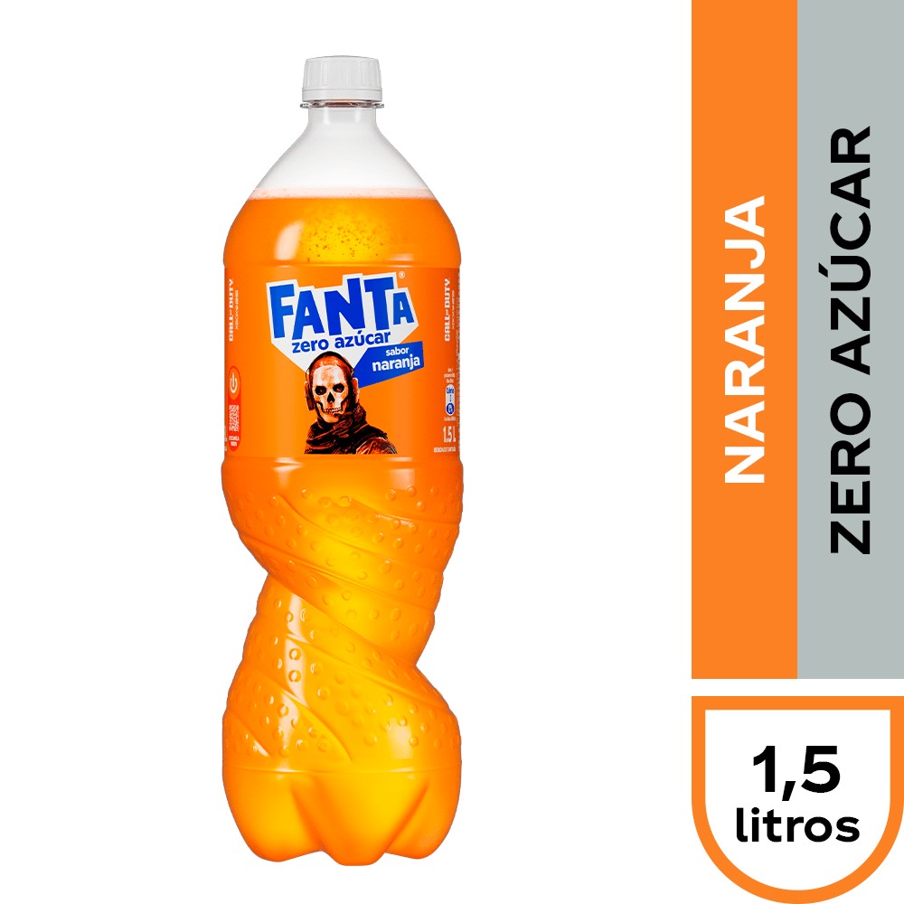 Fanta Zero 1,5 Lts