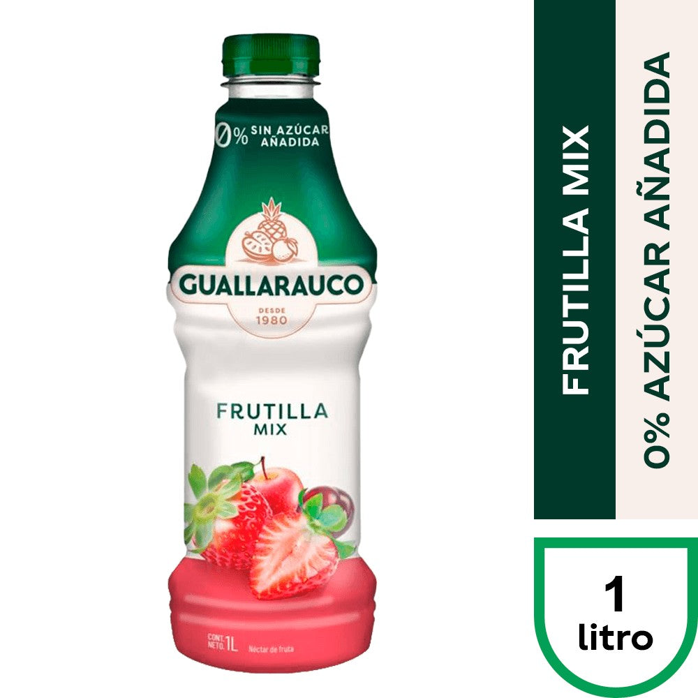 Jugo Guallarauco 1 Lt Frutilla